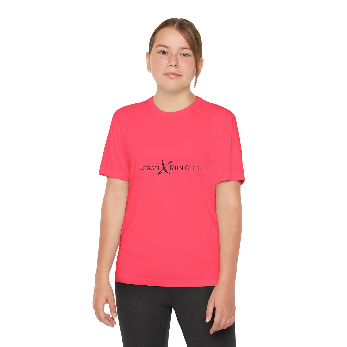 Legaci X Run Club Youth Competitor Running Tee