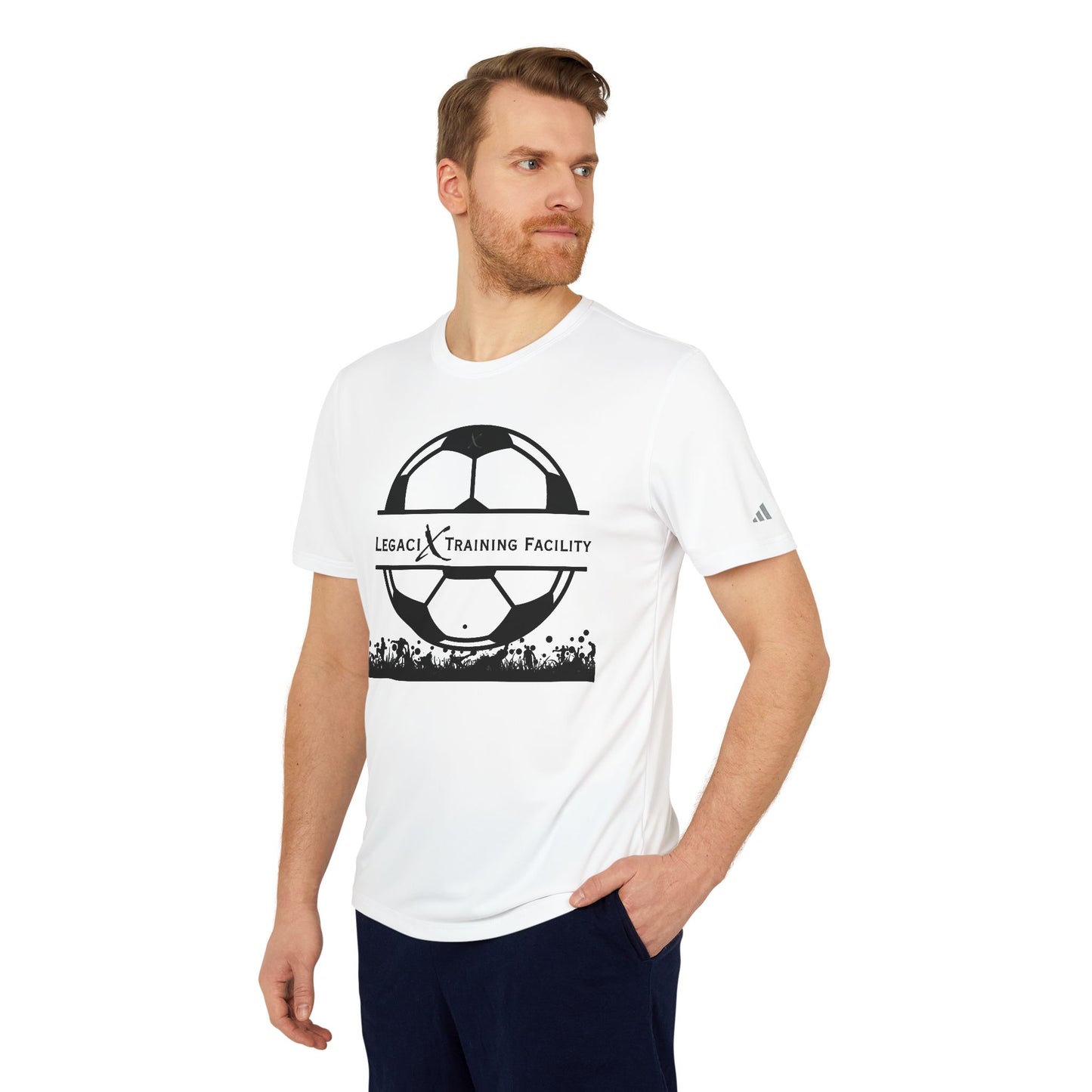 Legaci X Adidas Unisex Sport T-Shirt for Athletes, Soccer Training, Casual Wear, Inspirational Tee, Fitness Gift