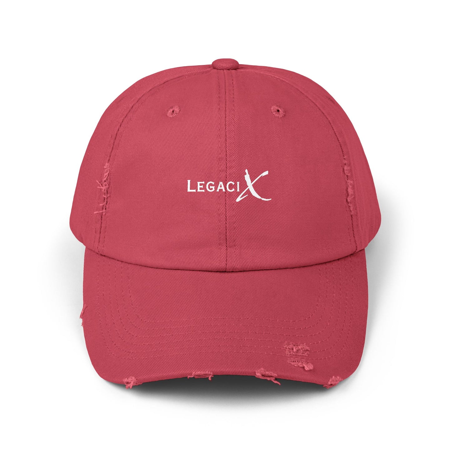 Legaci X Unisex Distressed Cap - Casual Vintage Style Hat for Everyday Wear