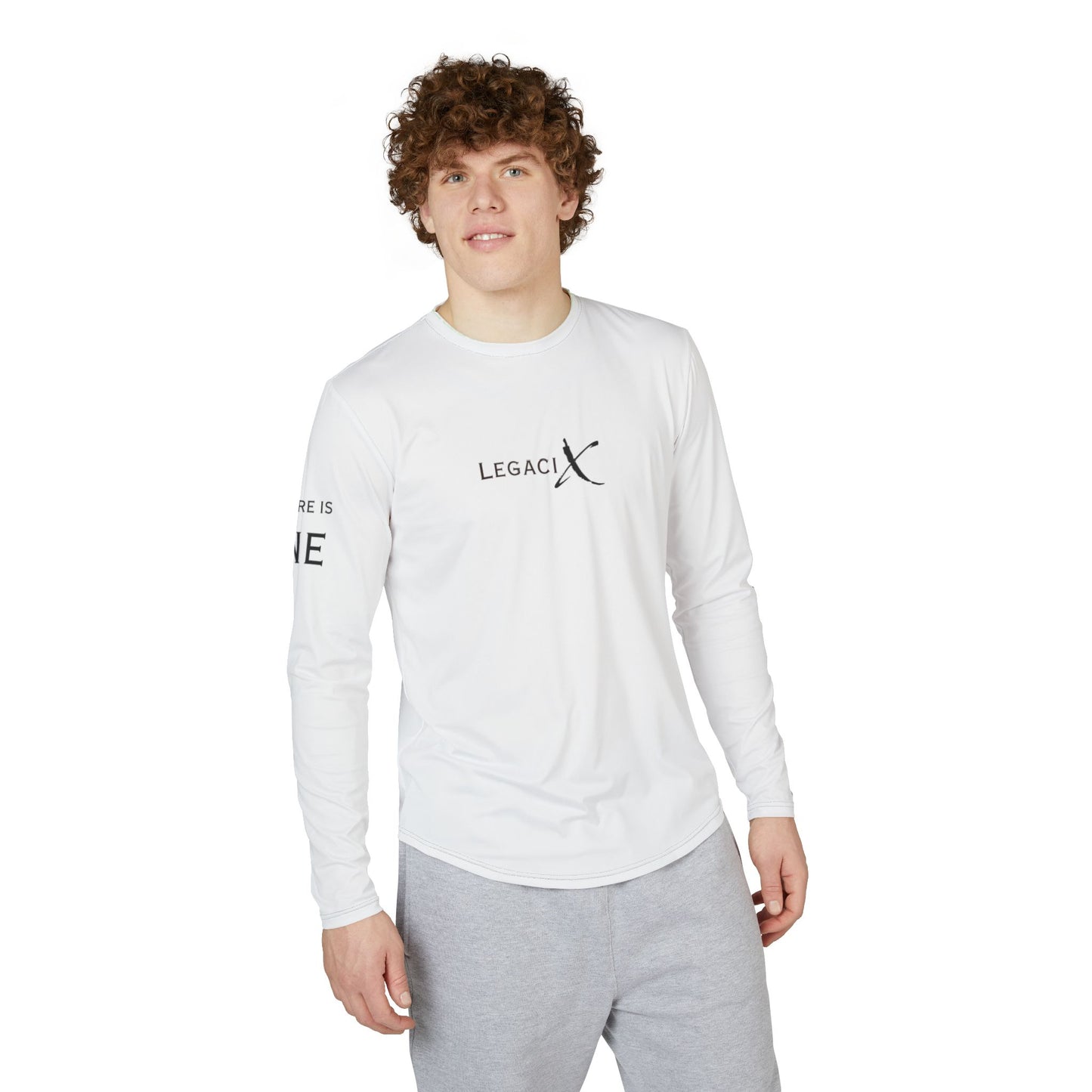 Legaci X Men's UV Protection Long Sleeve Shirt - 'What Is Your Legaci?'