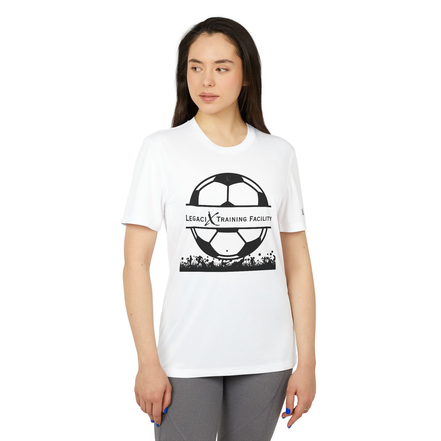 Legaci X Adidas Unisex Sport T-Shirt for Athletes, Soccer Training, Casual Wear, Inspirational Tee, Fitness Gift