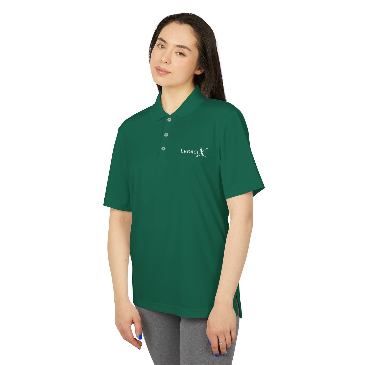Legaci X Adidas Unisex Performance Polo Shirt, Athletic Polo, Outdoor Wear, Team Apparel, Casual Activewear, Summer Sports Shirt
