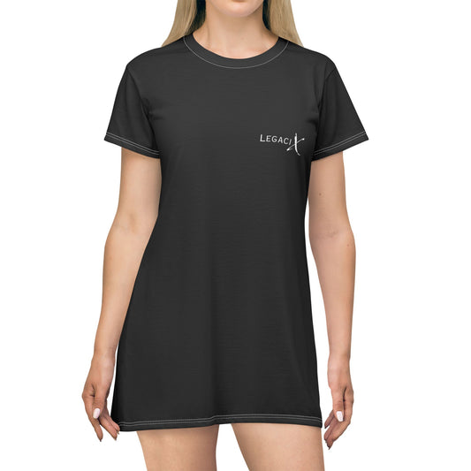 Legaci X Casual T-Shirt Dress - Relaxed Fit for Everyday Style