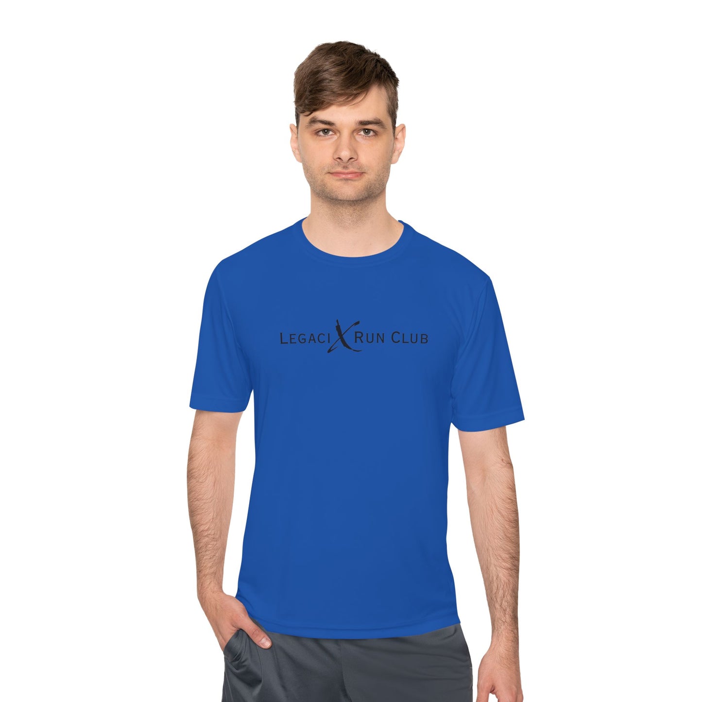 Unisex Moisture Wicking Tee - LEGACI x RUN CLUB Activewear