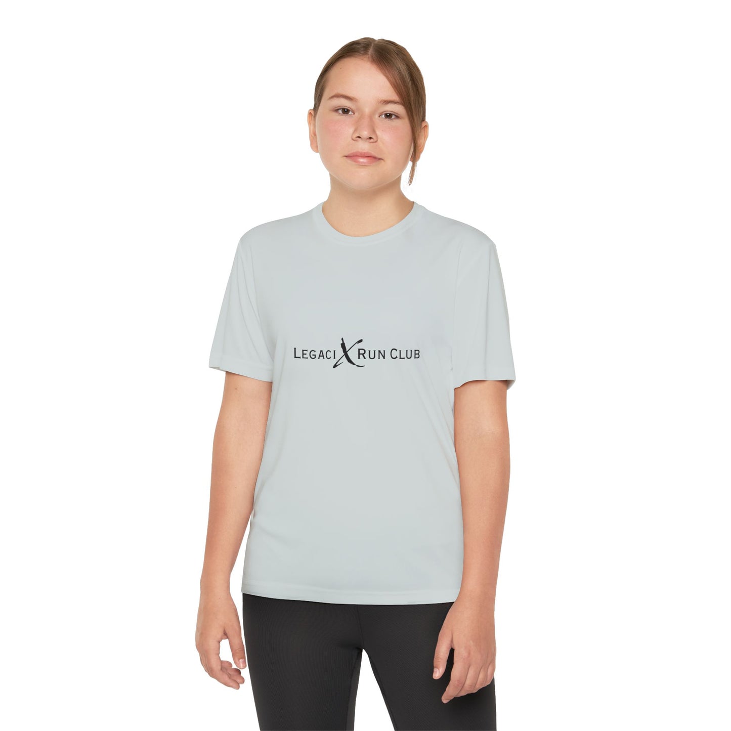 Legaci X Run Club Youth Competitor Running Tee