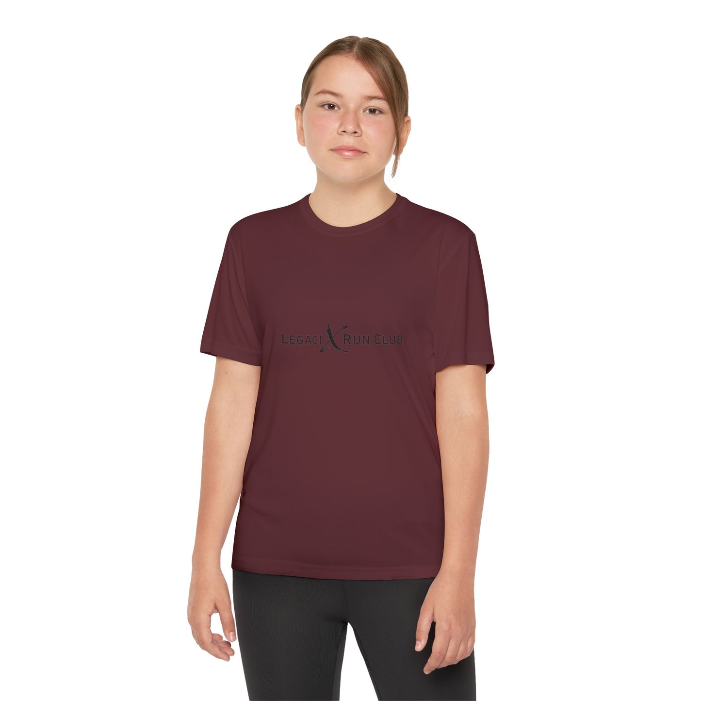 Legaci X Run Club Youth Competitor Running Tee