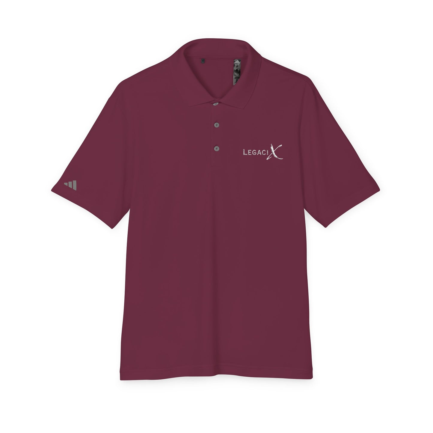 Legaci X Adidas Unisex Performance Polo Shirt, Athletic Polo, Outdoor Wear, Team Apparel, Casual Activewear, Summer Sports Shirt