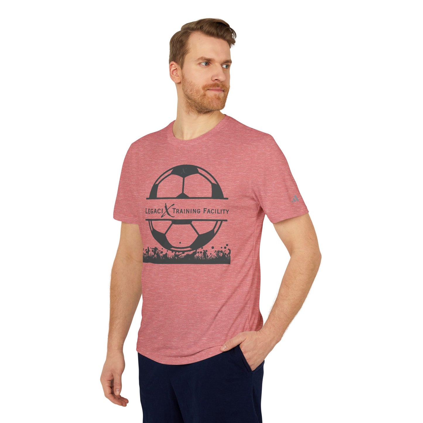 Legaci X Adidas Unisex Sport T-Shirt for Athletes, Soccer Training, Casual Wear, Inspirational Tee, Fitness Gift