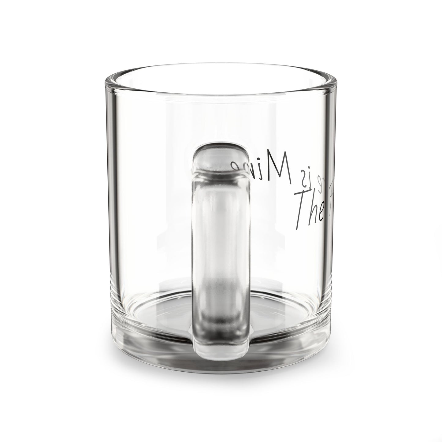 Legaci X Glass Mug, Motivational Gift for Coffee Lovers, Unique Tea Cup for Office, Perfect for Birthdays and Holidays