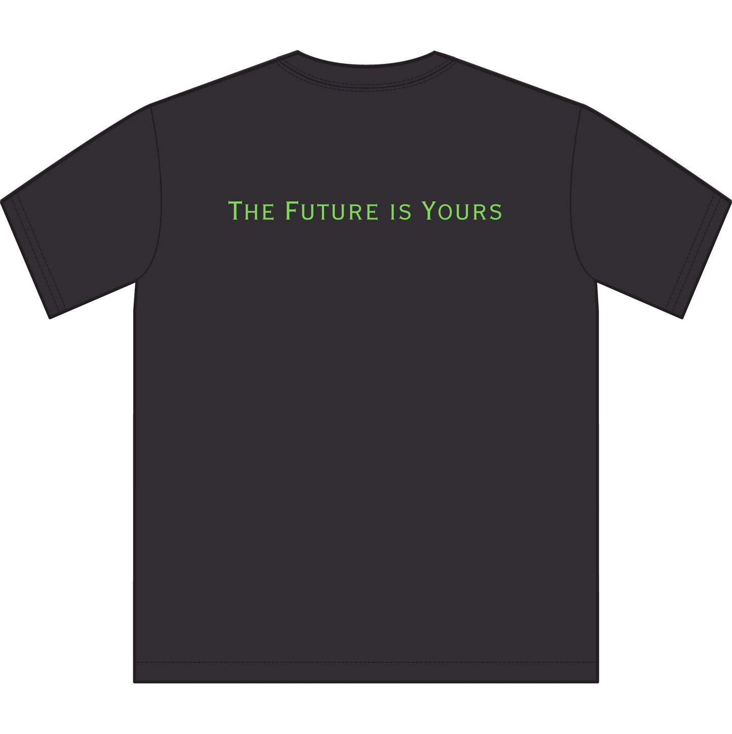 Inspiring Unisex Sueded T-Shirt - 'The Future is Yours' Casual Tee