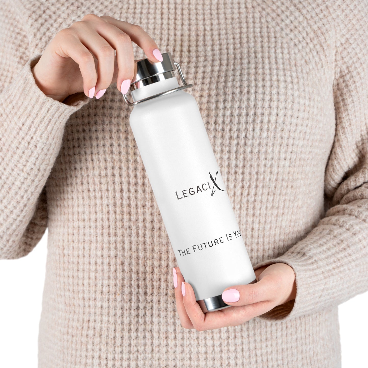 Legaci X Insulated Travel Water Bottle - "The Future Is Yours"