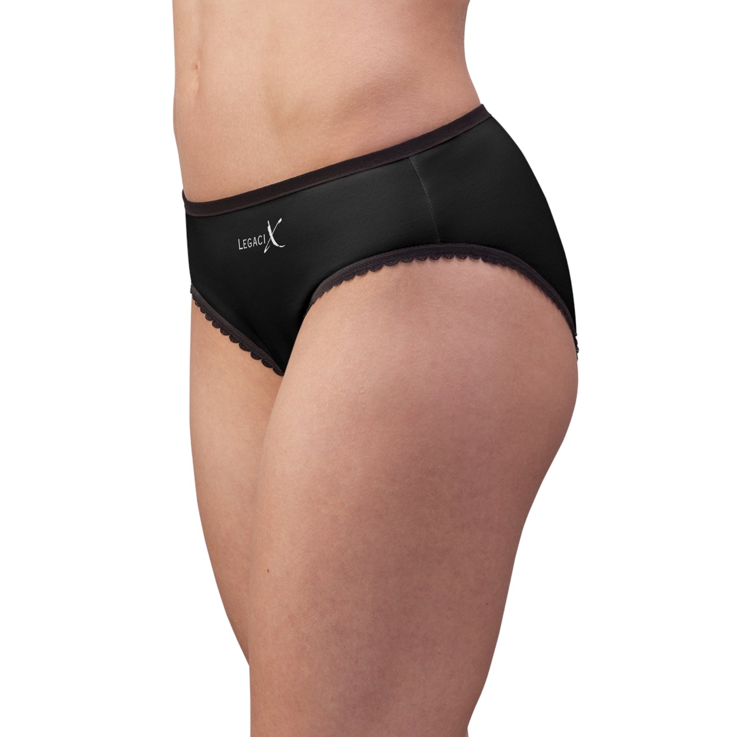 Legaci X Elegant Women's Briefs with Lace Trim - Comfortable Underwear for Every Day