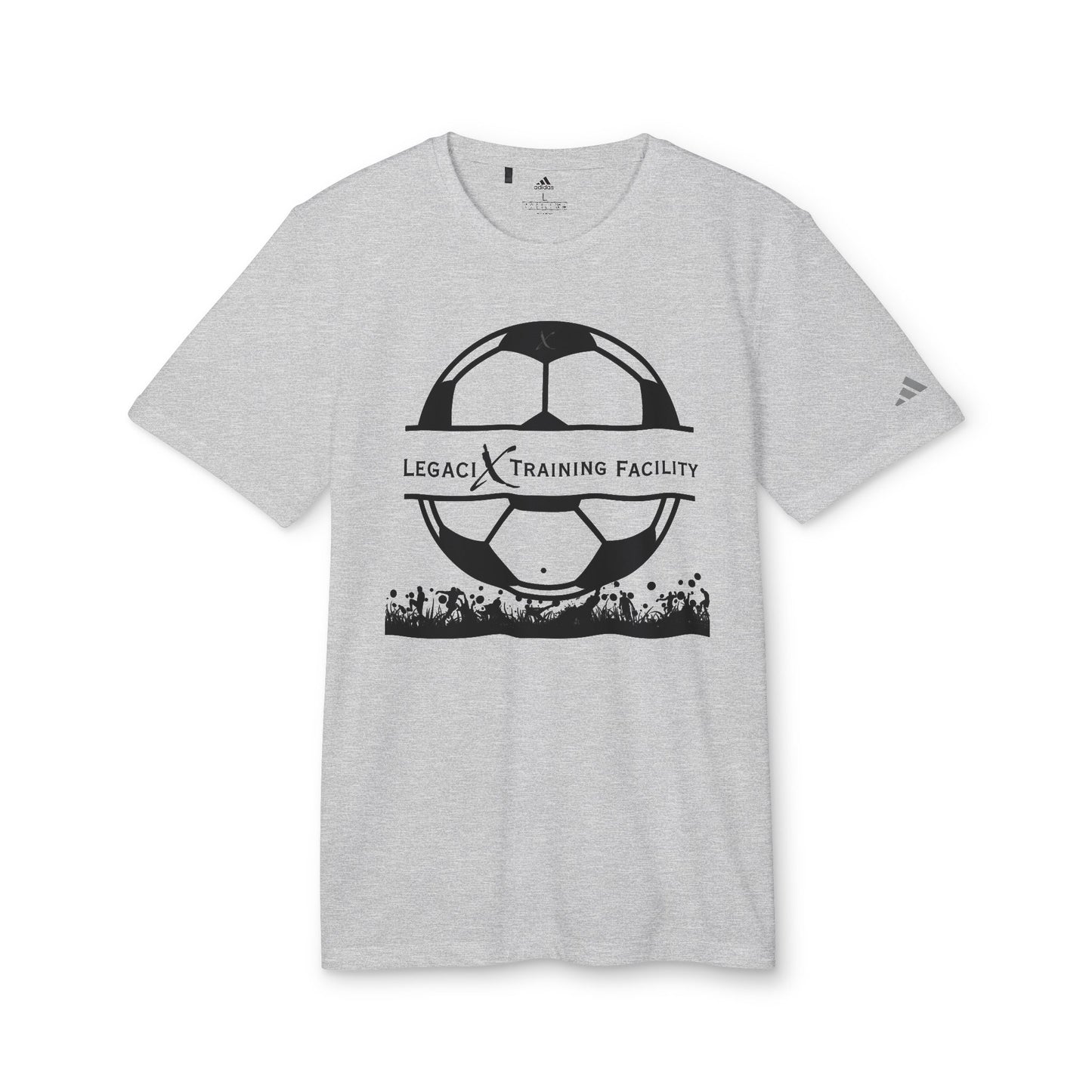 Legaci X Adidas Unisex Sport T-Shirt for Athletes, Soccer Training, Casual Wear, Inspirational Tee, Fitness Gift