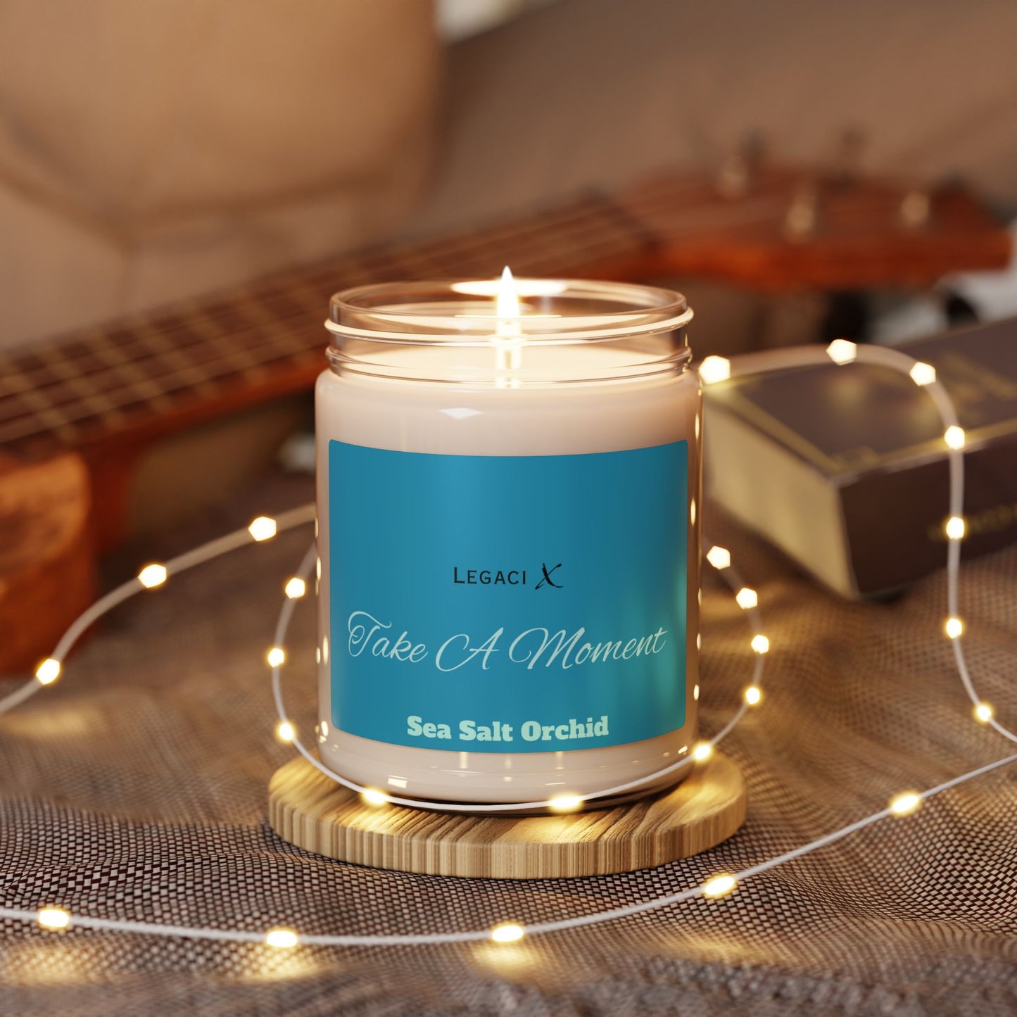Scented Soy Candle - Illuminate Your World (9oz) - Relaxing Home Décor & Gift Idea