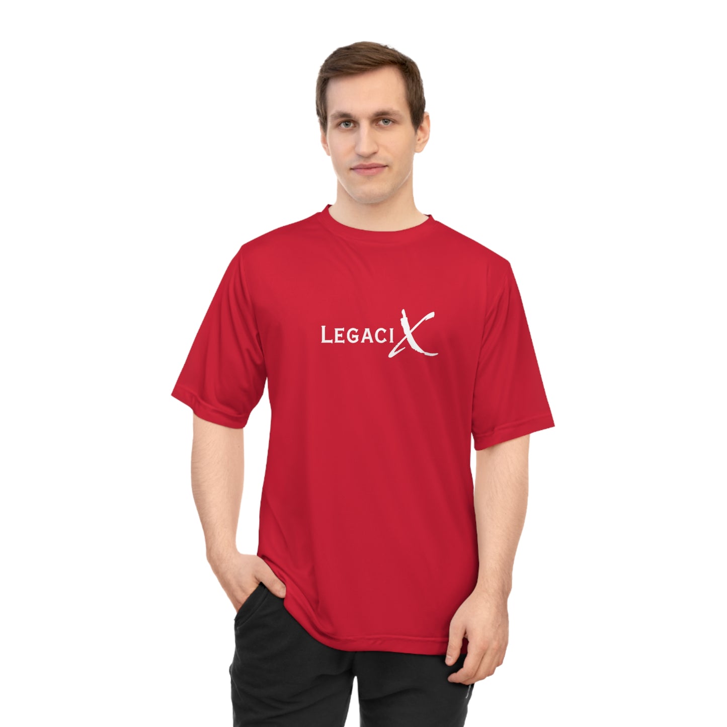 Legaci X Unisex Performance T-shirt | Gym Shirt, Workout Top, Fitness Apparel, Legacy Inspiration Tee, Casual Activewear