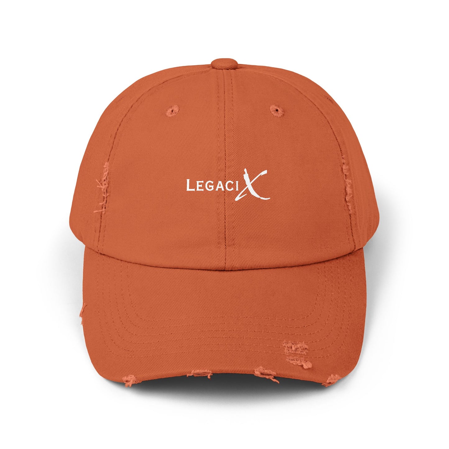 Legaci X Unisex Distressed Cap - Casual Vintage Style Hat for Everyday Wear
