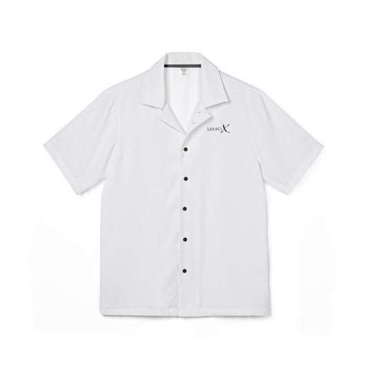 Legaci X Men's Hawaiian Camp Shirt - Summer Vibes, Tropical Getaway, Beach Party, Casual Wear, Vacation, Relaxed Style