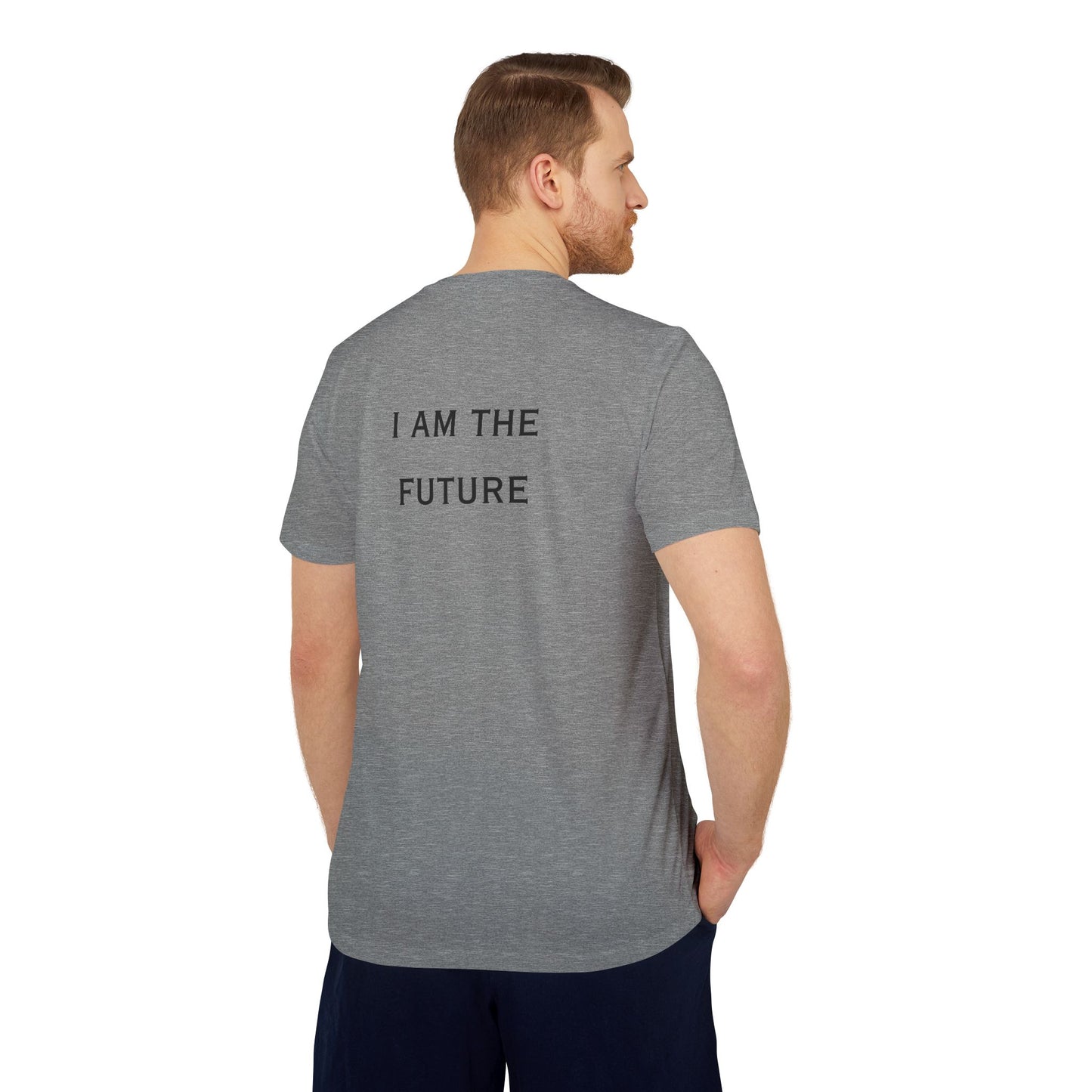 Legaci X Adidas Unisex Sport T-Shirt for Athletes, Soccer Training, Casual Wear, Inspirational Tee, Fitness Gift