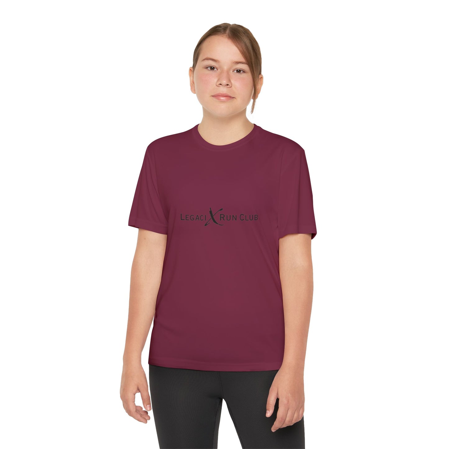 Legaci X Run Club Youth Competitor Running Tee