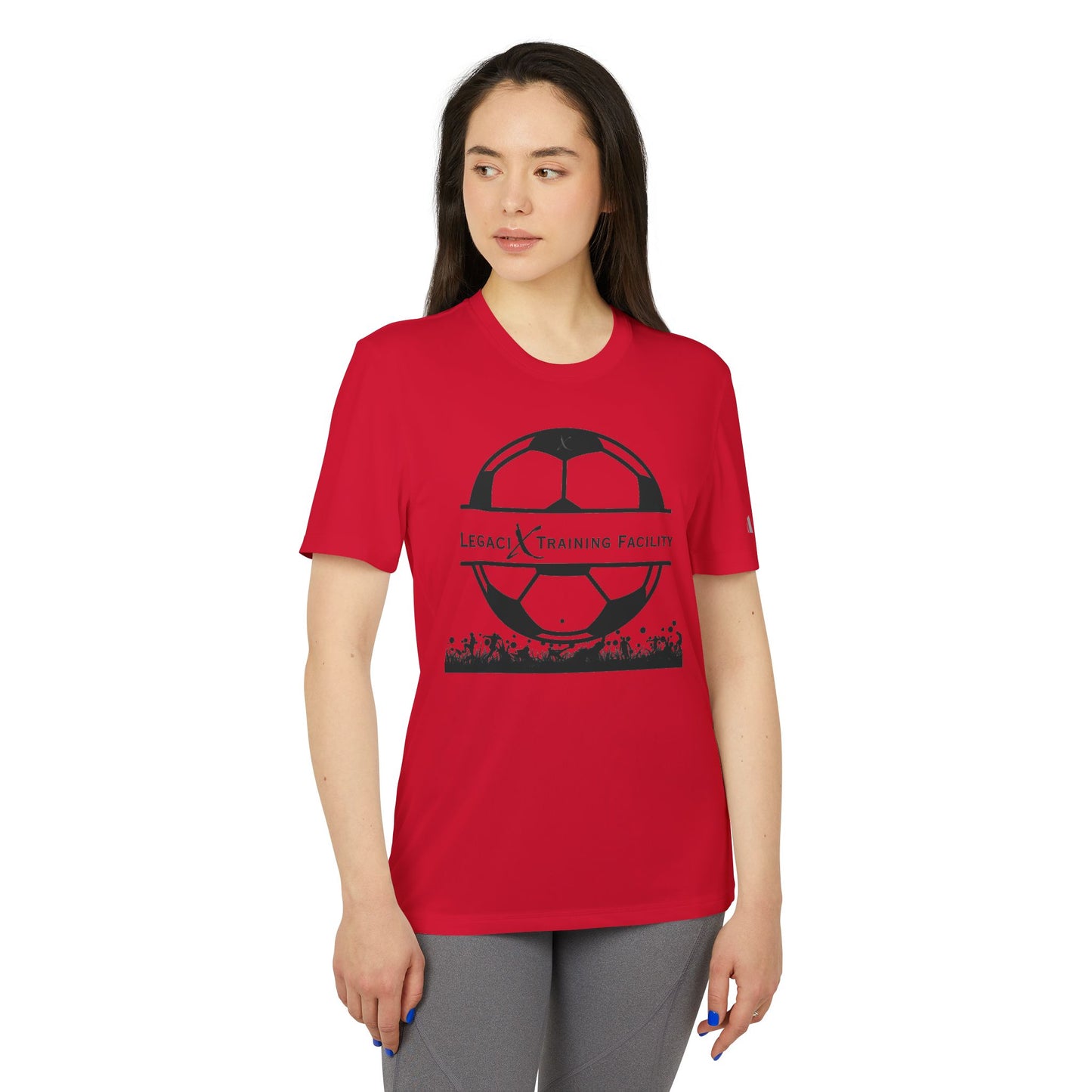 Legaci X Adidas Unisex Sport T-Shirt for Athletes, Soccer Training, Casual Wear, Inspirational Tee, Fitness Gift