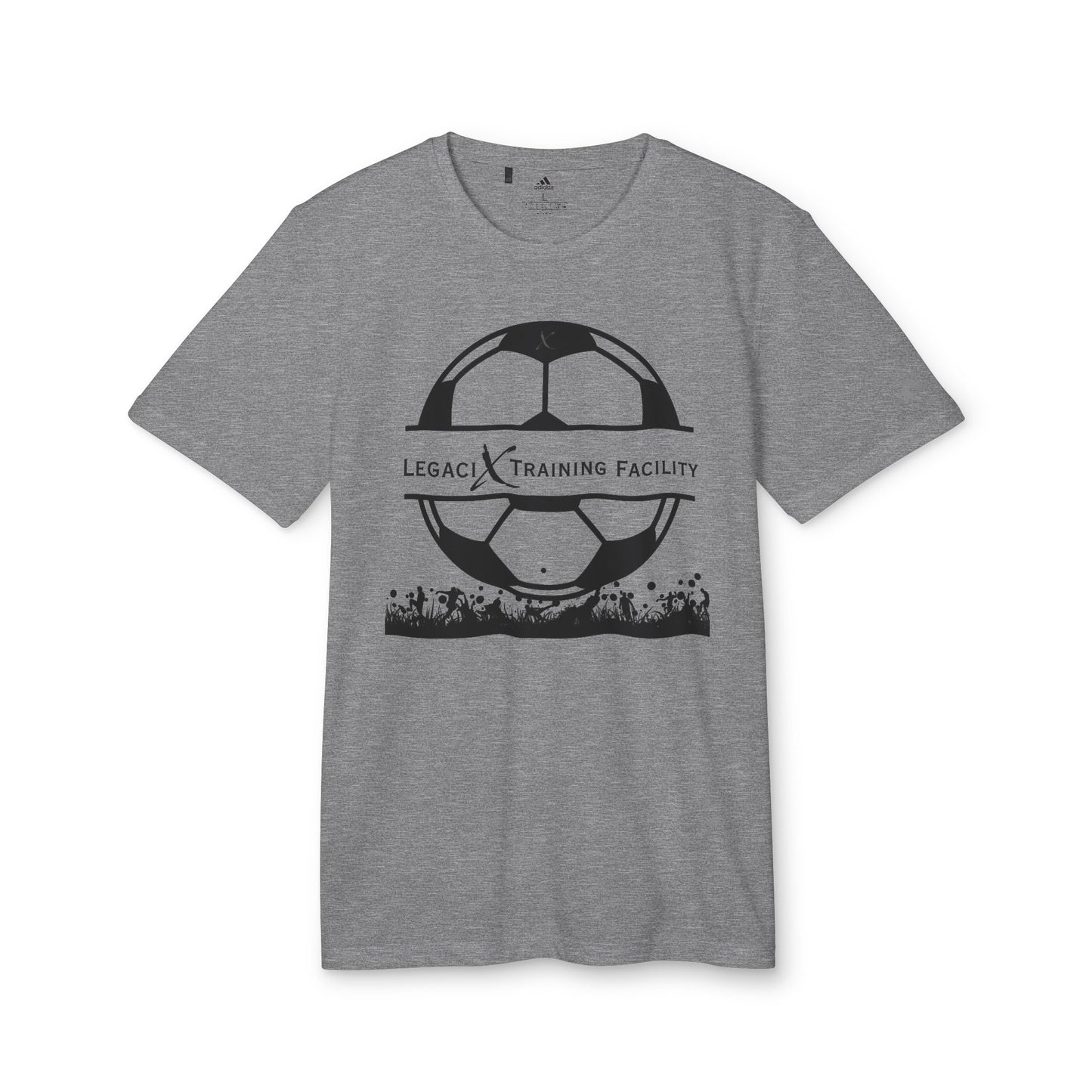 Legaci X Adidas Unisex Sport T-Shirt for Athletes, Soccer Training, Casual Wear, Inspirational Tee, Fitness Gift