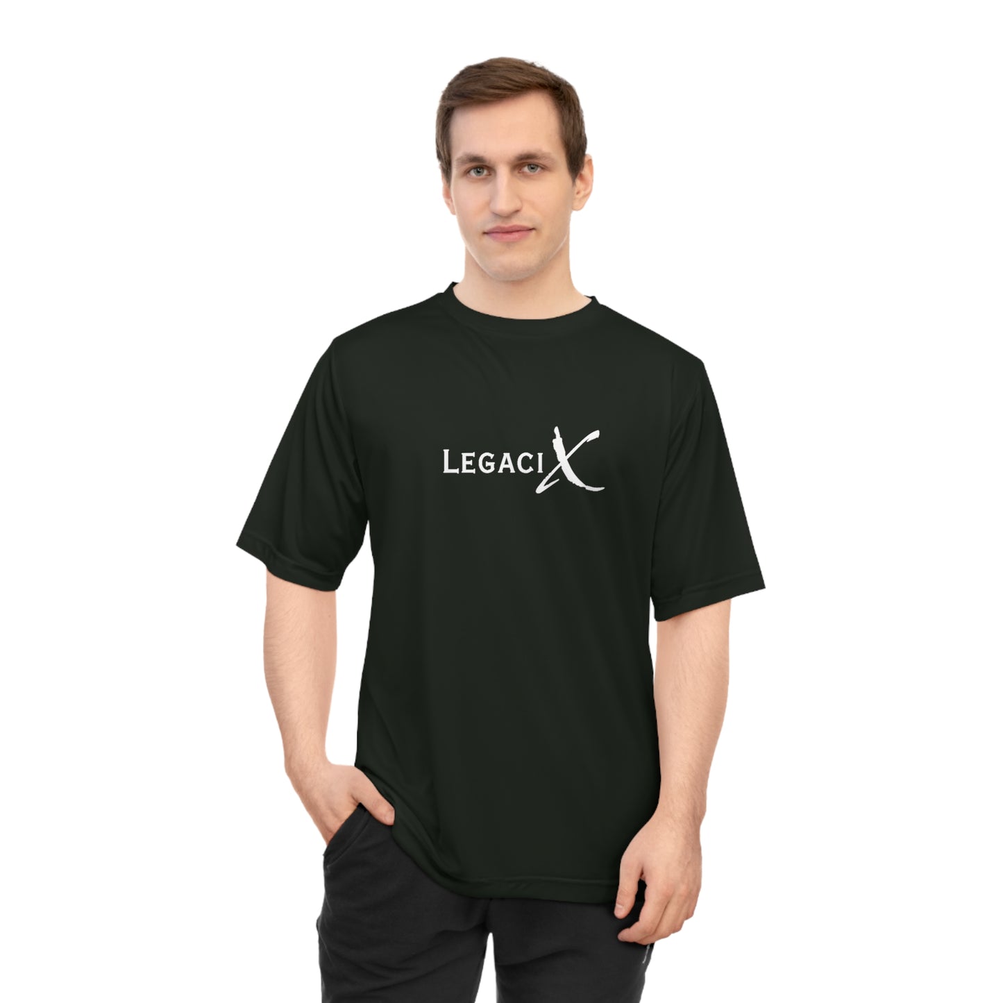 Legaci X Unisex Performance T-shirt | Gym Shirt, Workout Top, Fitness Apparel, Legacy Inspiration Tee, Casual Activewear