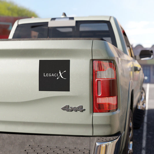 Legaci X  Car Magnets Featuring LEGACI X for Personalized Vehicle Decor